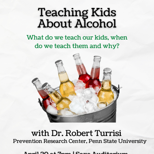 Teaching Kids About Alcohol Event 4/20/2022
